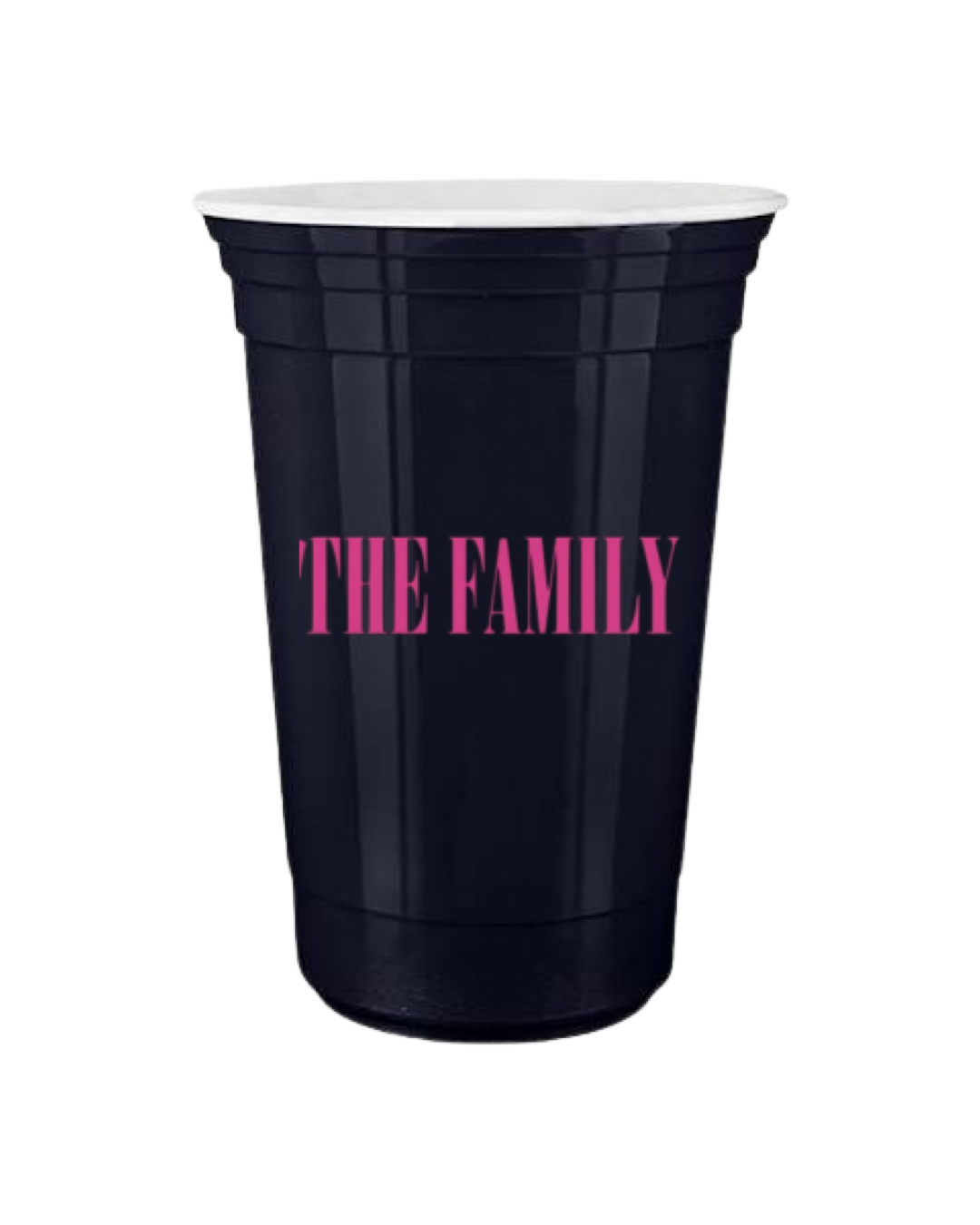 The Family Cup (4pc. Set) Black/Pink