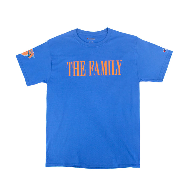 "The Family" Knickerbocker T-Shirt (Royal/Orange)