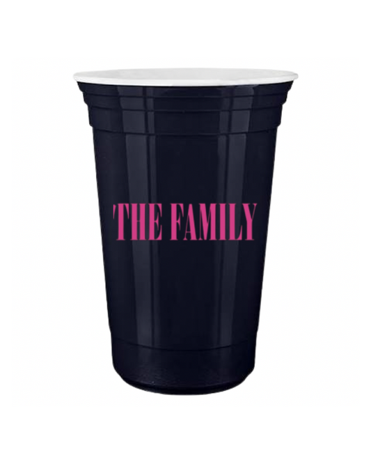 The Family Cup (4pc. Set) Black/Pink