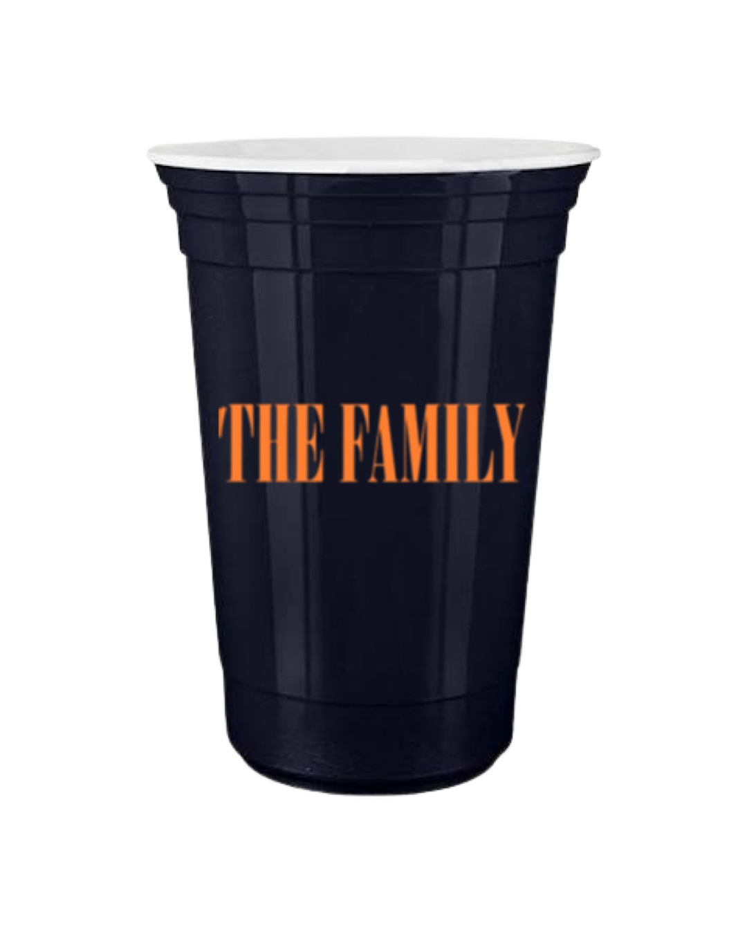 The Family Cup (4pc. Set) Black/Orange