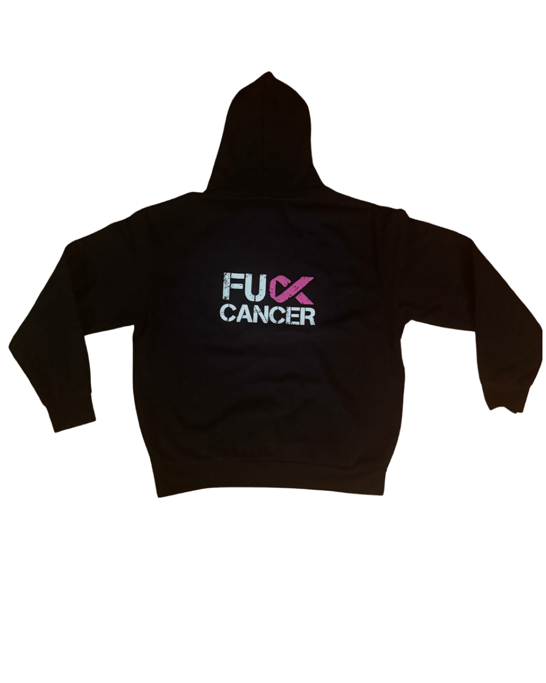 The Family Breast Cancer Awareness Black Hoodie (F**K Cancer)